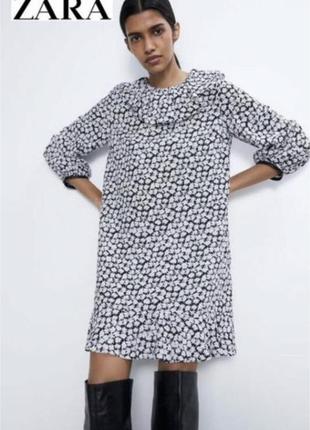 Zara платье вискоза