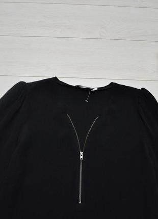 Красива чорна блуза на замочку mint velvet.3 фото
