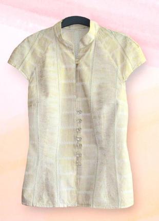 Золотистая блузка, s/m/l
