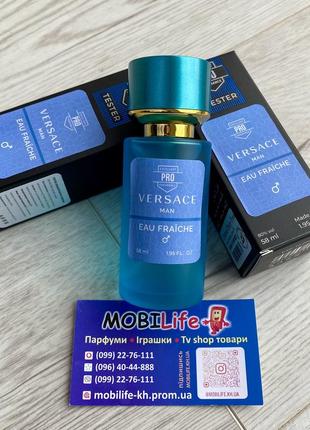 Мужская туалетная вода pro versace man eau fraiche (версаче фреш мен 58 мл)