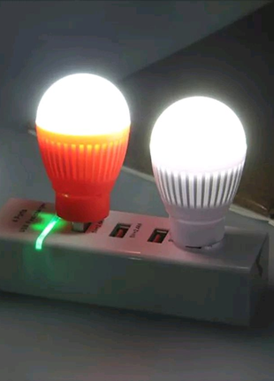Usb led лампа фонарик підсввтка нічник1 фото
