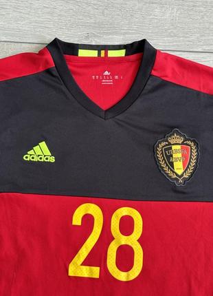 Футбольная футболка бельгия belgium adidas football jersey soccer shirt3 фото
