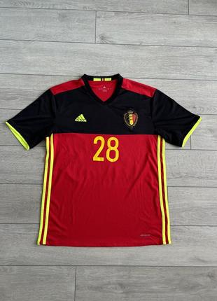 Футбольна футболка бельгія belgium adidas football jersey soccer shirt