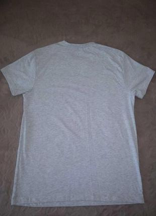 Біла футболка з принтом 52-й розмір2 фото