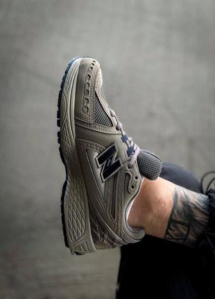 Мужские кроссовки new balance 1906r grey indigo3 фото