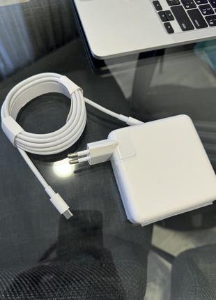 Зарядка type c usb 96w macbook.зарядний блок пристрій кабель