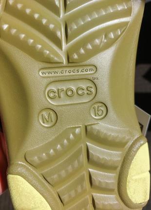 Кроксы оригинал crocs. в наличии размеры:
us 15, us 14, us 134 фото