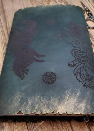 Софтбук с гравіюванням | блокнот с гравировкой | шкіряний блокнот | стильний шкіряний записник