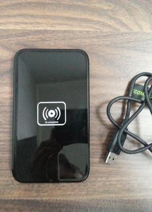 Безпровідна зарядка qi wireless charger для iphone samsung xiaomi
