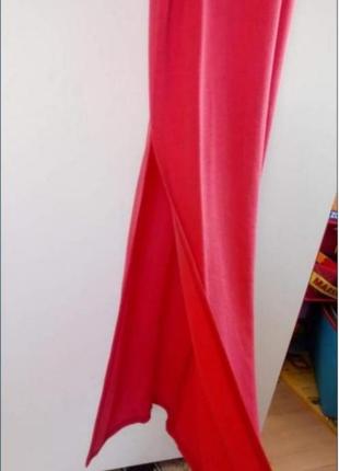Жіноча вечірня довга сукня плаття максі з накидкою шифон8 фото