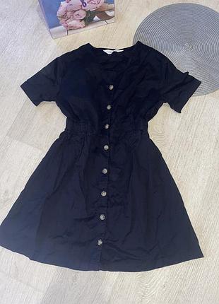 Платье льняное сарафан  h&m