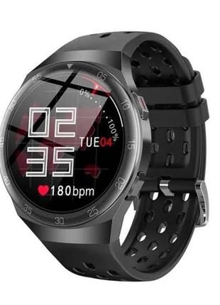 Чоловічий смарт годинник smart watch ligeblack, чорний15 фото