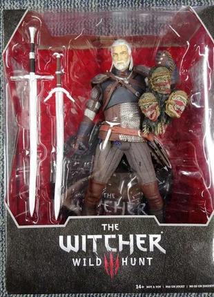 Mcfarlane toys the witcher 3 geralt, відьмак 3 геральт 30см