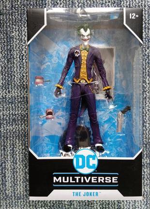 Mcfarlane toys dc multiverse джокер психлікарня аркхем, фігурка д