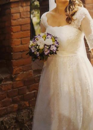 Весільна сукня в грецькому стилі1 фото