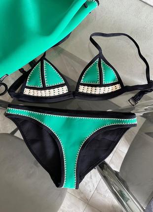 Купальник triangl - farah wild thing set green