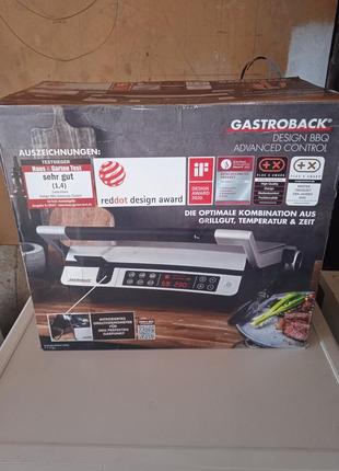 Электрогриль gastroback design bbq advanced control 42539