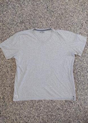 Серая мужская футболка schiesser размер xl
