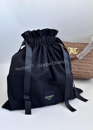 Сумка juicy couture оригинал коричневая сумка хобо в стиле guess5 фото