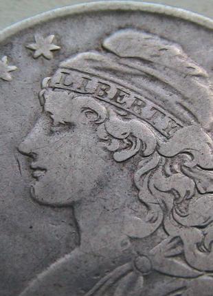 Сша 50 центов 1835 capped bust half dollar5 фото