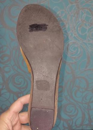 Кэжуал женские сандалии из эко-кожи с фурнитурой и камнями,- next uk 6 1/2 eu 40 -сток!!!4 фото