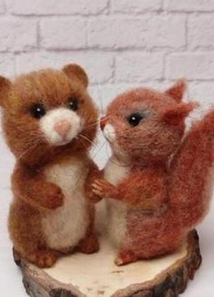 Игрушка хомяк. хомячок. хома. хомяк ручной работы. хомяк валяный
