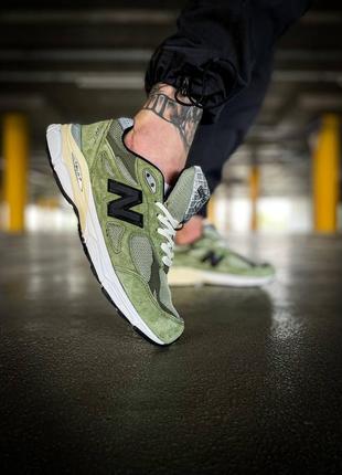 Мужские кроссовки new balance xjjjound 990v3 "green"