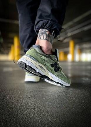 Мужские кроссовки new balance xjjjound 990v3 "green"4 фото