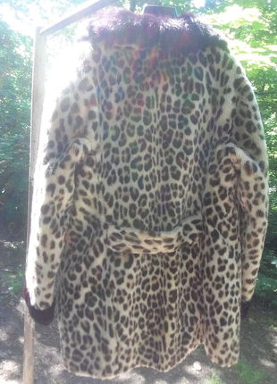 Шуба женская леопард4 фото
