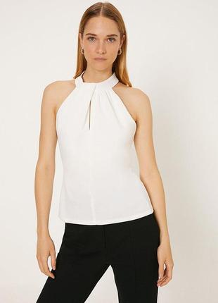 Женская блуза-топ. айвори. размер хс и с. oasis1 фото