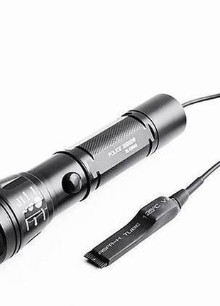 Ліхтарик піддульний + лазер + виносна кнопка police bl-q9840