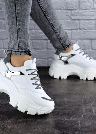 Жіночі кросівки літні білі ash3 фото