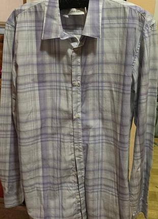 Рубашка в клетку calvin TER klein