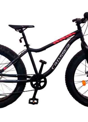 Сепер ціна! велосипед crosser fat bike 26" фэтбайк