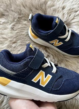 Детские кроссовки new balance sneakers ih009ne1 blu scuro2 фото