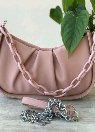 Жіноча сумочка рожева