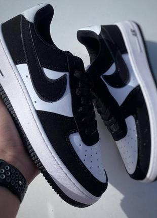 Чоловічі кросівки nike air force black&white