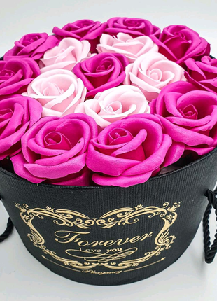 Букет троянди мильний набір подарунковий