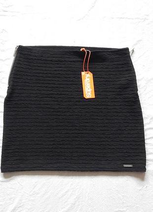 M-l, поб 48-54 трикотажная юбка мини superdry