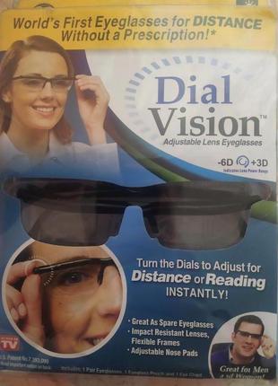 Окуляри-лупа dial vision з регулюванням лінз4 фото