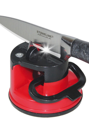 Точилка для ножей knife sharpener с присоской h01801 фото