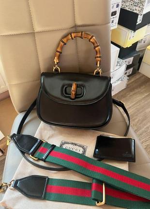 Сумка gucci кожаная брендовая нова