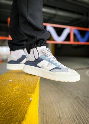 Мужские кроссовки new balance ct 302 "white/blue"2 фото