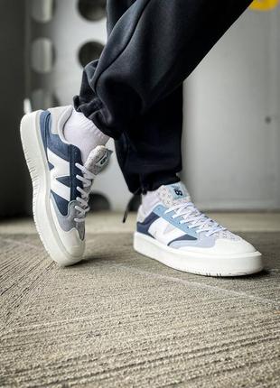 Мужские кроссовки new balance ct 302 "white/blue"4 фото