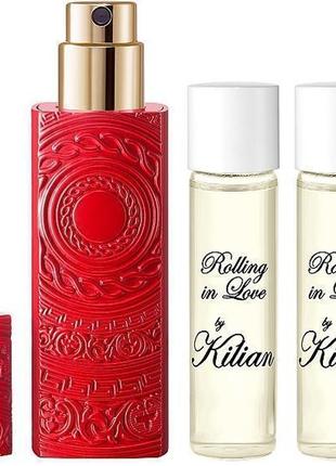 Kilian paris rolling in love refillable travel set2 фото