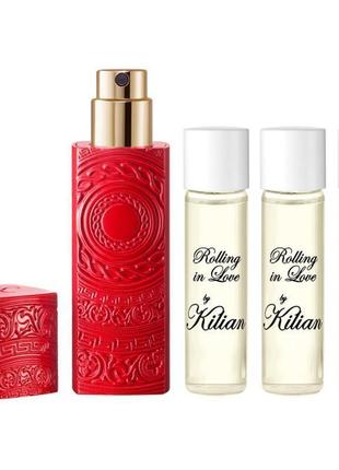 Kilian paris rolling in love refillable travel set4 фото