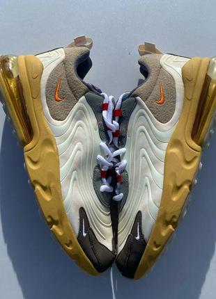 Мужские кроссовки nike air max 270 react x travis skott3 фото