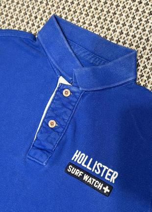 Котонове чоловіче поло/теніска hollister розмір l4 фото