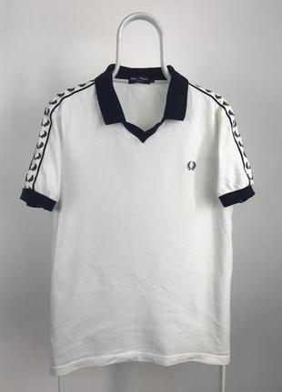 Поло fred perry с лампасами vintage streetwear ralph polo stone island