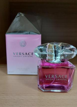 Versace bright crystal туалетная вода женская 90мл